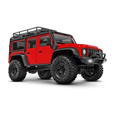 Afbeelding van TRX 4M 1/18 Scale and Trail Crawler Land Rover 4WD Electric Truck with TQ Red