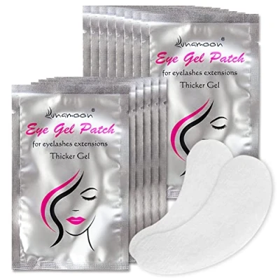 Afbeelding van Lunamoon 50 paar oogpads voor Wimperverlenging Wimperverlengpads Wimperpads Ooggelpads Wimperextensions Gel Verlenging