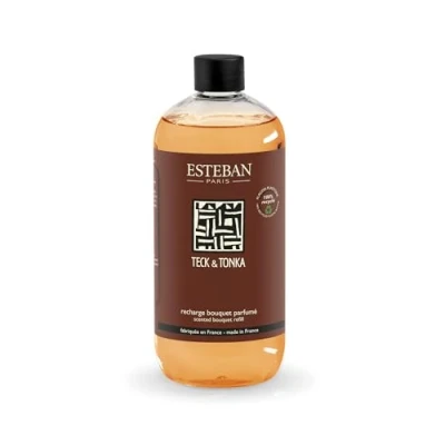 Afbeelding van Esteban Classic Teck &amp; Tonka navulling geurdiffuser 500 ml