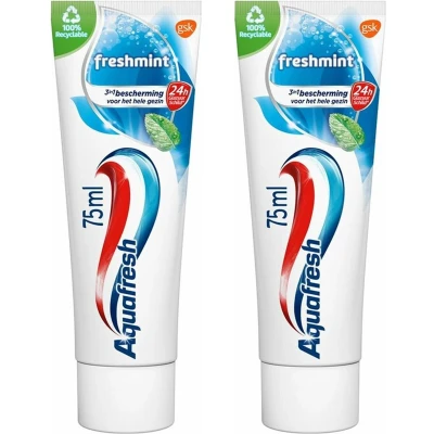 Afbeelding van 3x Aquafresh Tandpasta Freshmint 3in1 Gezonde Tanden 150 ml