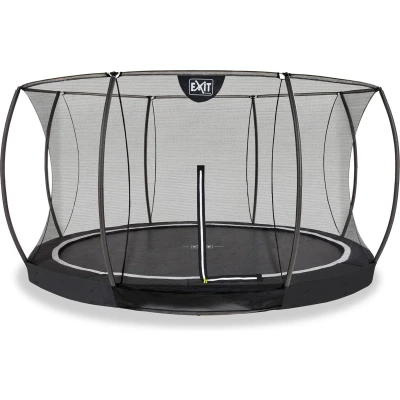 Afbeelding van EXIT inground trampoline ø427cm Black Edition (zwart)
