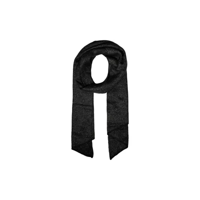 Afbeelding van Pieces Pcpyron Scarf Lurex Sjaal, Dames, Maat: One Size, Black
