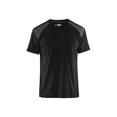 Afbeelding van Blaklader T shirt bi colour 3379 1042 Zwart/Medium grijs S