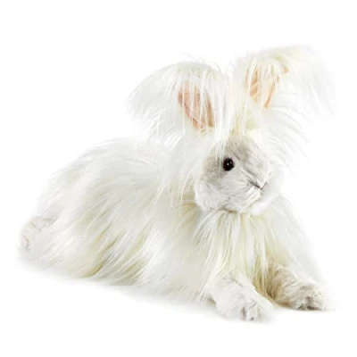 Afbeelding van Angora Konijnen Poppen Handpop
