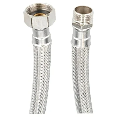Afbeelding van Slang Fontastock Roestvrij staal AISI 304 EPDM Mannelijk 1/2&quot; Vrouwelijk 3/4&quot; 25 cm