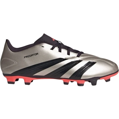 Afbeelding van adidas Performance Predator CLUB FXG Voetbalschoenen met kunststof noppen, Heren, Maat: 43 1/3, Platin metallic/aurora black/turbo