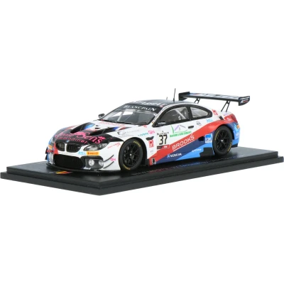 Afbeelding van BMW M6 GT3 Spark Modelauto 1:43 2019 Philippe Bourgeois / Jean Paul Buffin Haezebrouck