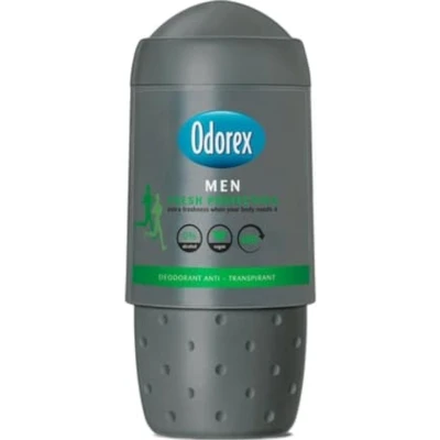 Afbeelding van 3x Odorex Deodorant Roller For Men Fresh Protection 50 ml