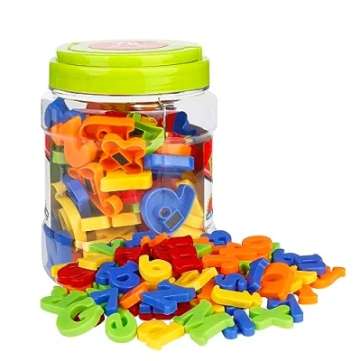 Afbeelding van magnetische koelkast, educatief speelgoed, cijfers, letters voor kinderen, 78 stuks