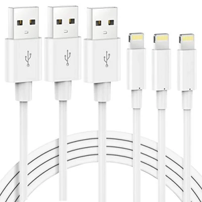Afbeelding van Marchpower iPhone Oplaadkabel, 3 stuks 2M Kabel[MFi Gecertificeerd] Charger Cable voor 13 12 SE 2020 X XS XR 11 10 8 Plus 7 6 6s 5s 5 iPad