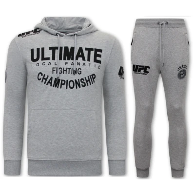 Afbeelding van Heren Trainingspak Ultimate Fighting Championship Grijs Maat XXL