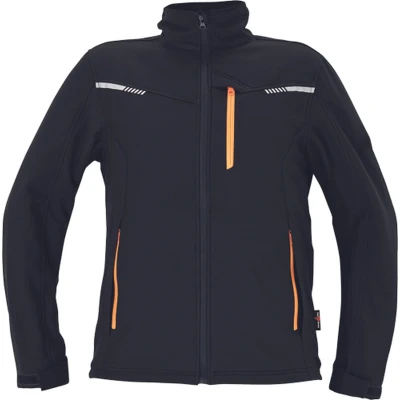 Afbeelding van SafeWorker AMER softshell jas 03010573 Zwart 3XL