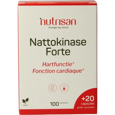 Afbeelding van Nutrisan Nattokinase Forte 120CP