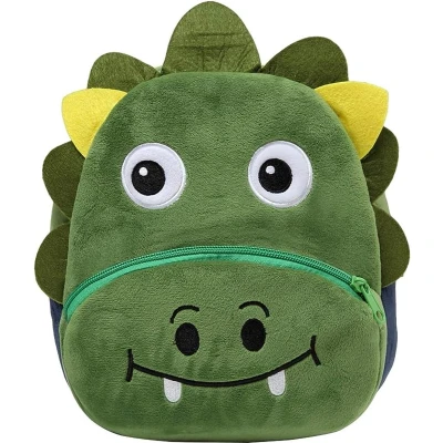 Afbeelding van Rugzak voor kinderen jongens en meisjes 3D Kinderrugzak Peuter Kleuterrugzak Zachte Pluche School Dino Dinosaurus