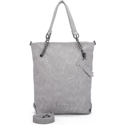 Afbeelding van Fritzi aus Preußen Schoudertas Jakx Chai03 Tote Bag Grey Grijs