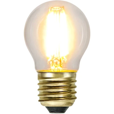 Afbeelding van 3 standen kogel led lamp 4W Super Warm Wit (&lt; 2200K) Dimbaar met schakelaar step dimming