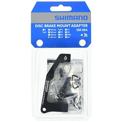 Afbeelding van Shimano Schijfremadapter Sm ma r203 Achter Pm/is 203 Mm