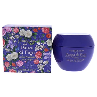 Afbeelding van L&#039;Erbolario Crème voor het lichaam Danza bloemen 200 ml
