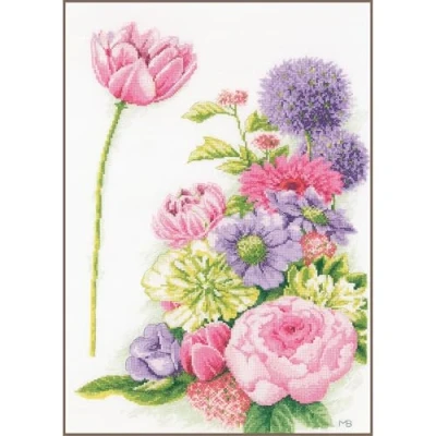 Afbeelding van Lanarte borduurpakket Nr 0196208 Telstof Marjolein Bastin Telwerk