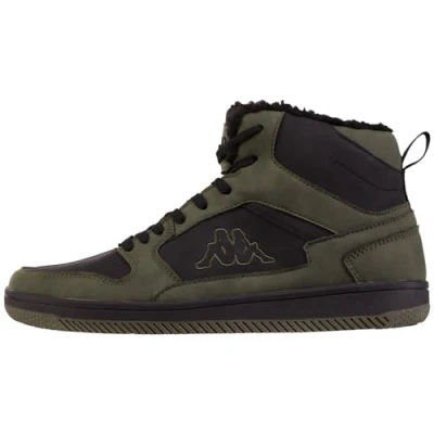 Afbeelding van Kappa Unisex Trainingsschoen, Maat: 36, Army/black Hoogwaardig imitatieleer