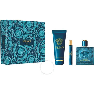 Afbeelding van Versace Eros Giftset 100 ml eau de parfum spray + 10 150 showergel cadeauset voor heren