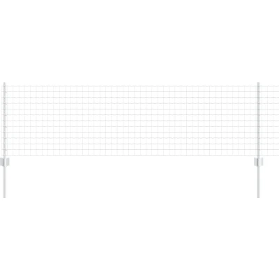 Afbeelding van vidaXL Euro hekset Set van 2 Gegalvaniseerd staal 10 x 0.6 m Stevig
