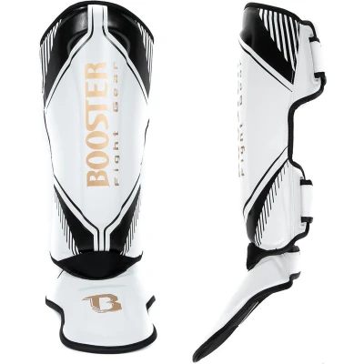 Afbeelding van Booster Scheenbeschermers Bangkok Series 2 SG XL Wit/Goud