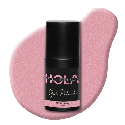 Afbeelding van Gellak #035 Cheeky 10ml roze Gelnagellak Hola
