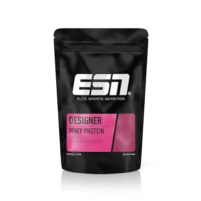 Afbeelding van ESN Designer Whey Protein Laag in vet en koolhydraten. Daarom zeer veelzijdig, ideaal voor diëten opbouwen 1000g (banaan)