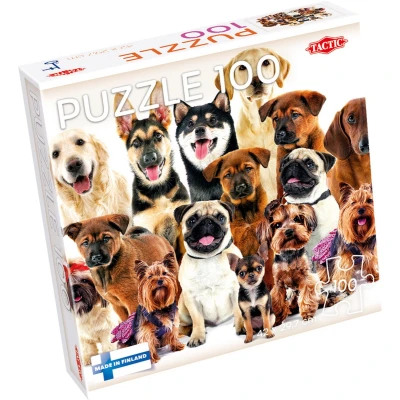 Afbeelding van Tactic Legpuzzel Group of Cute Dogs, 100st.
