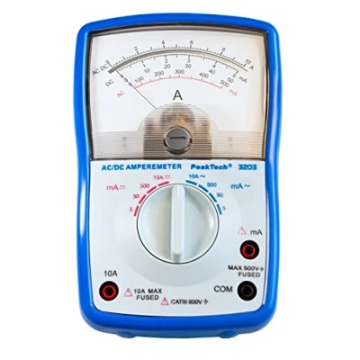 Afbeelding van Peaktech 3203 analoge amperemeter 10 A AC/DC
