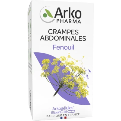 Afbeelding van Arkopharma Venkel Voor en Goede Spijsvertering Darmwerking 45 Capsules 3 per Dag