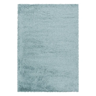 Afbeelding van Pearl Soft Hoogpolig Vloerkleed Blauw 160x230 cm