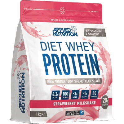 Afbeelding van Applied Nutrition Diet Whey (Strawberry Milkshake 1000 gram) Protein Eiwitpoeder Eiwitshake