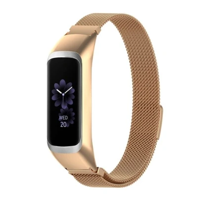 Afbeelding van Milanese band Champagne goud Samsung Galaxy Watch Fit 2