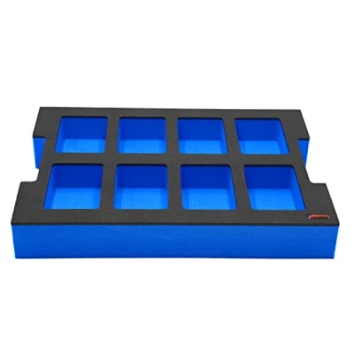 Afbeelding van Aptex. Schuiminzetstuk geschikt voor 8x Bosch batterijen 18V ProCore 5,5Ah, 8,0Ah L Boxx 102 G4, 136 LB4
