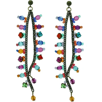 Afbeelding van Behave Oorhangers multi color
