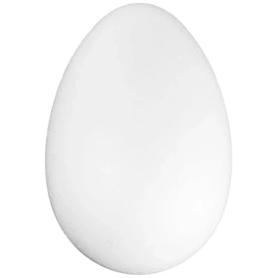 Afbeelding van Ideen mit Herz Styrofoam ei, 2 delig, groot &amp; deelbaar (16 cm hoog, Ø 11 cm, 1 stuks)