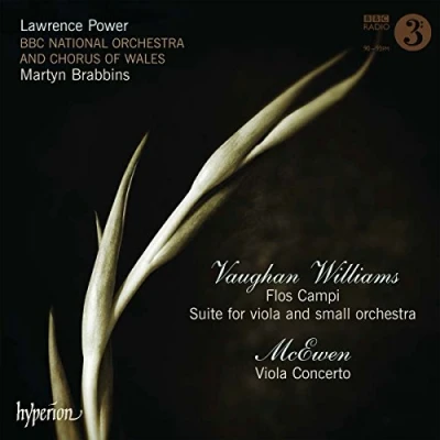 Afbeelding van Lawrence Power, BBC National Orchestra Of Wales, Martyn Brabbins Williams: Flos Campi/Suite/Viola Concerto (CD)