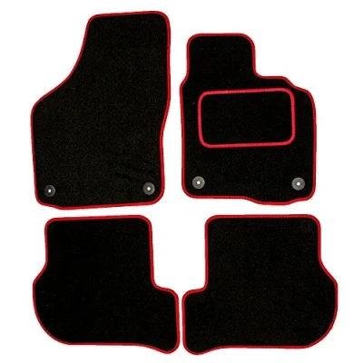 Afbeelding van Sakura WW0915RD Tapijt Vloermat, Rode Trim