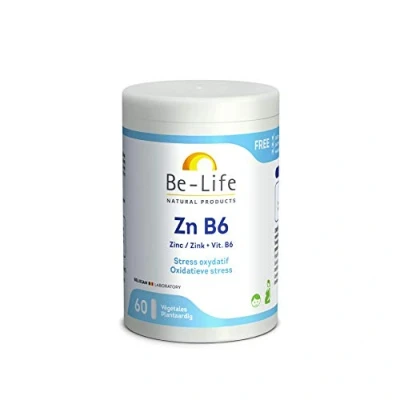 Afbeelding van Be life Zn B6, 60 Soft tabs