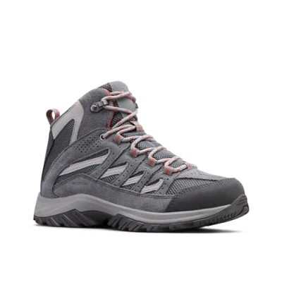 Afbeelding van Columbia Crestwood waterdichte halfhoge trekking en wandellaarzen voor dames, Grafiet Daredevil, 38.5 EU