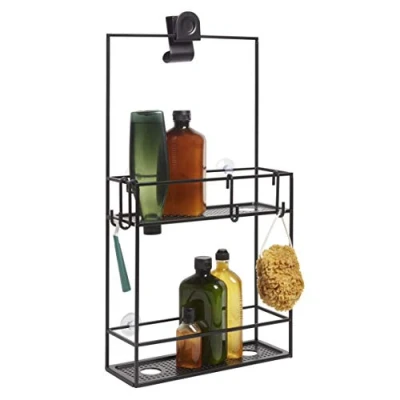 Afbeelding van Umbra Doucherek Cubiko Zwart 11x31x61cm