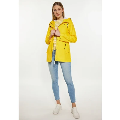 Afbeelding van DREIMASTER Dames Regenjas S / Geel 100% Polyester