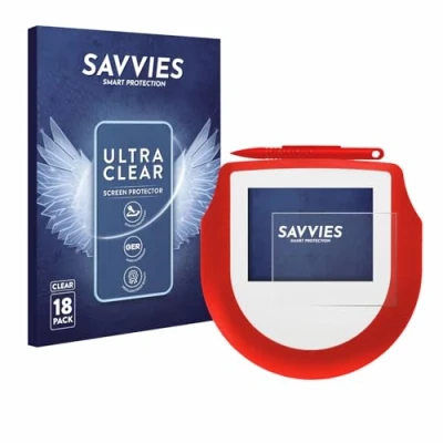 Afbeelding van Savvies Screenprotector voor Signotec Signature Pad Omega Folie Beschermfolie transparant (18 Stuks)