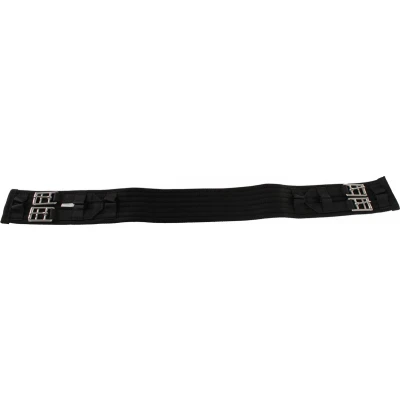 Afbeelding van Horka Singel Dressuur Poly Rib Zwart/zilver 75cm