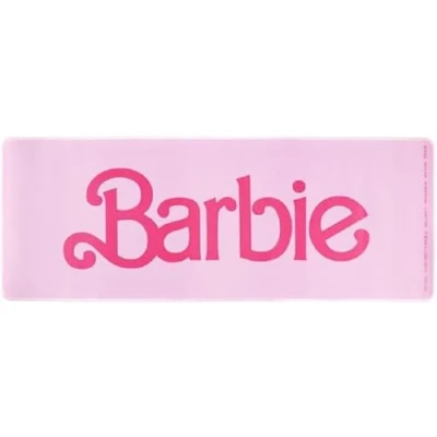 Afbeelding van Paladone Barbie officiële gelicentieerde grote computermat voor toetsenbord en muis vrouwen kinderen thuiskantoordecoratie, gaming cadeau bureauaccessoire