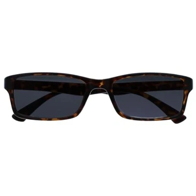 Afbeelding van De leesbril onderneming Brown schildpad zonnelezer heren vrouwen UVS092BR +1,00