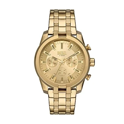 Afbeelding van Diesel heren Split horloge DZ4623 in de kleur Goud