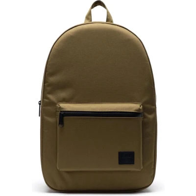 Afbeelding van Herschel Settlement Khaki Green Rugzak met Laptopvak 23L Opbergruimte Tijdloos en Praktisch Design voor Mannen Vrouwen Groen